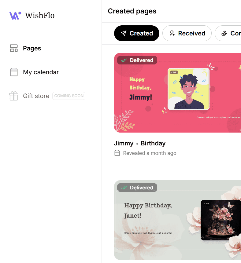 Wishflo Dashboard